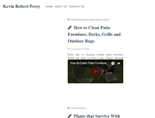 Tablet Screenshot of kevinrobertperry.com